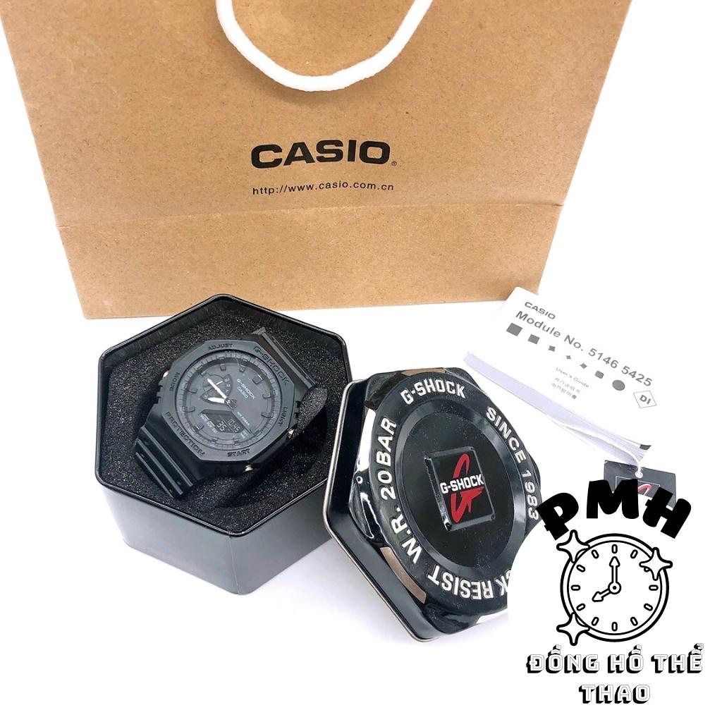 Đồng hồ đeo tay nam , Đồng hồ unisex thể thao GA2100 màu đen 42mm | BigBuy360 - bigbuy360.vn