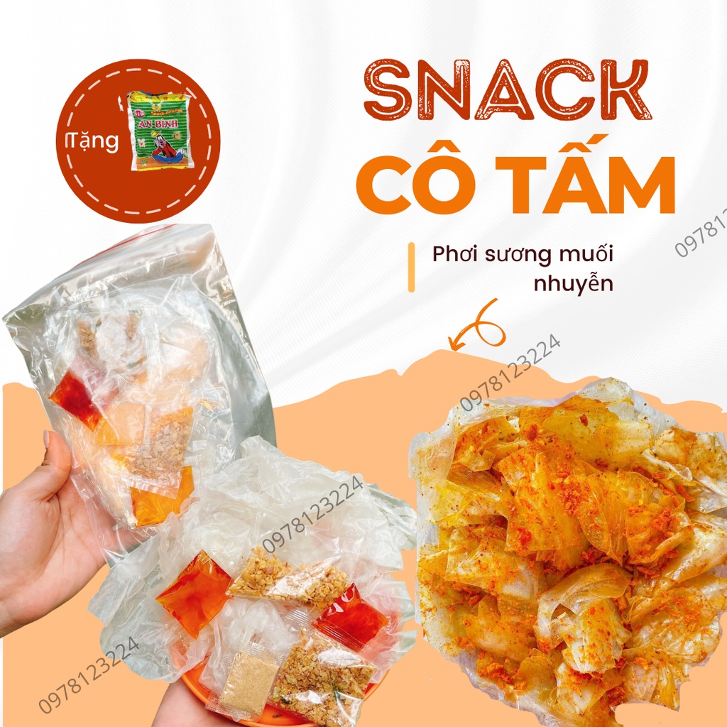 Bánh tráng phơi sương cao cấp vị ớt tắc rim sa tế trộn muối tây ninh muối nhuyễn siêu chua cay  SNACK CÔ TẤM T