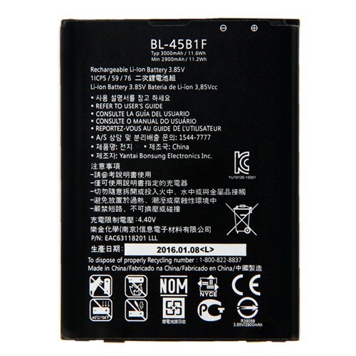 PIN LG K10 2017,K520 , X400 BL-46G1F ZIN HÃNG