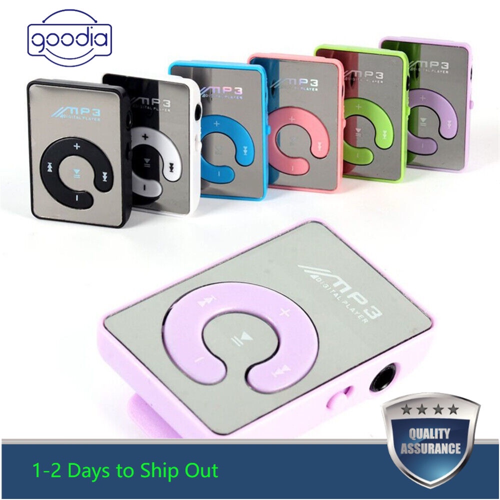 Máy Nghe Nhạc MP3 Mini Hỗ Trợ Thẻ Nhớ 8GB TF Có Cáp USB