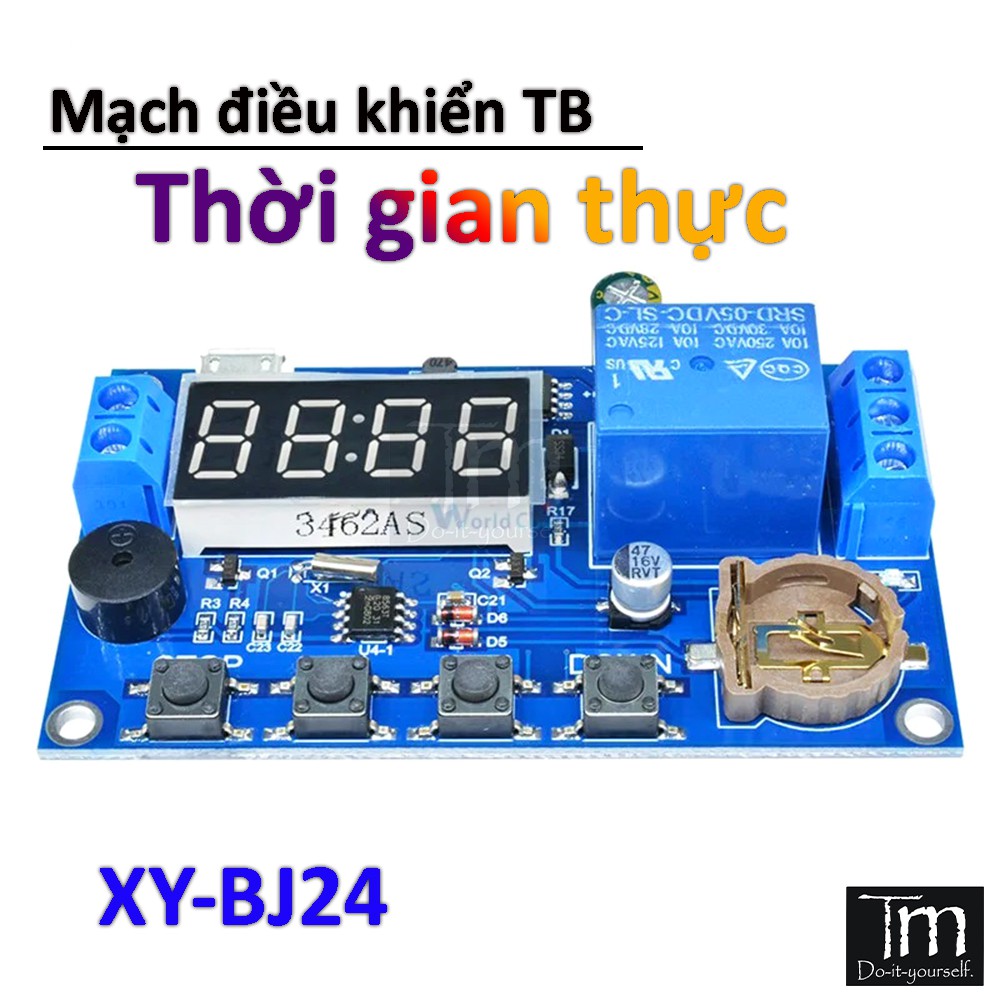 Mạch Điều Khiển Thiết Bị Thời Gian Thực XY-BJ