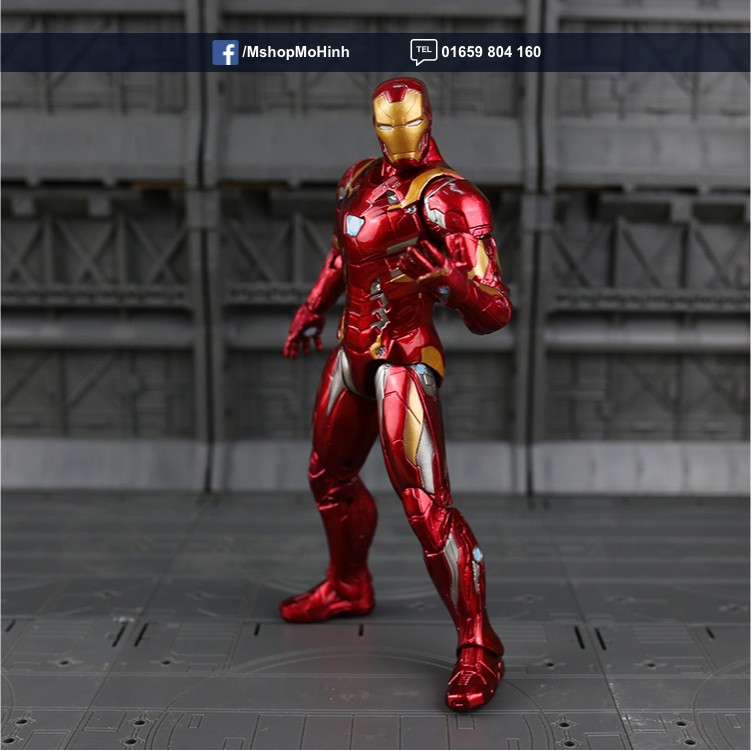 Mô hình đồ chơi Iron man mark 46 MK 46 người sắt hãng ZD Toy - Avenger
