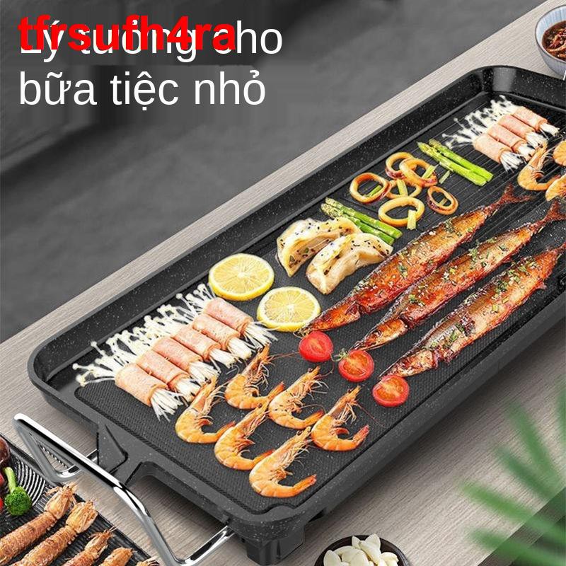 Chigo Grill Gia dụng Nướng Điện Không Khói Chảo Dính Hàn Quốc Trong Nhà Đa Chức Năng Cá1