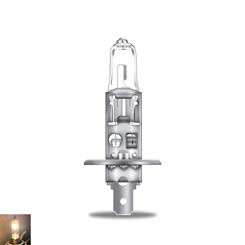 Bóng đèn halogen tăng sáng 100% OSRAM NIGHT BREAKER SILVER H1 12v 55w