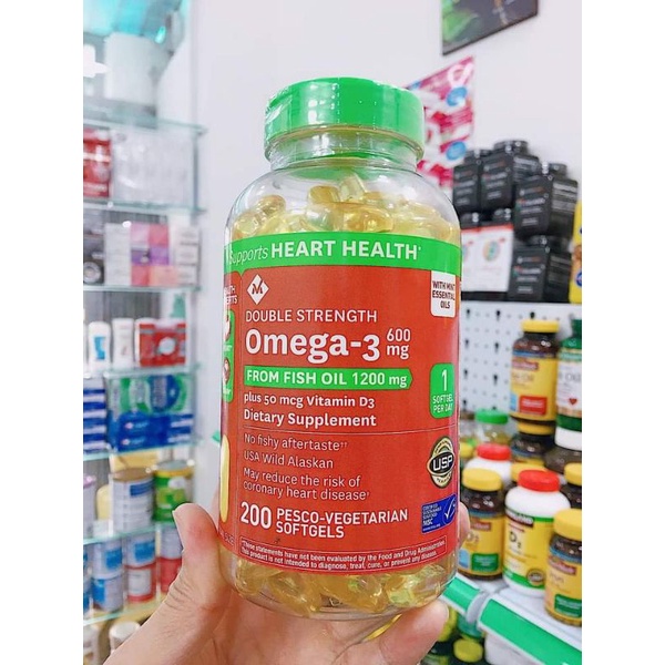 Viên Dầu Cá Siêu Cô Đặc Vị Chanh Spring Valley Omega 3