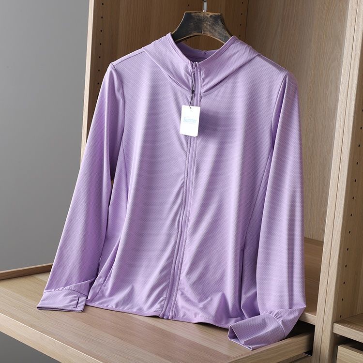 [LININ] Áo Khoác Cardigan Chống Nắng Tay Dài Bằng Lụa Lạnh Nhẹ Thoáng Khí Chống Tia Cực Tím Chống Tia C