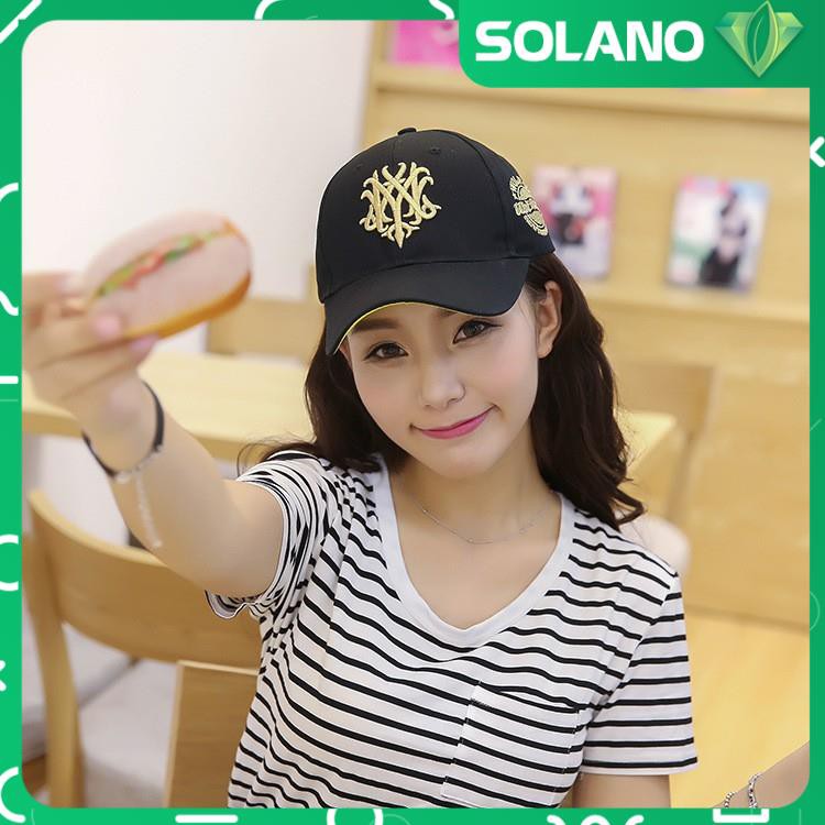 Mũ Nón Lưỡi Trai Thời Trang Nam Nữ Du Lịch SOLANO FHMLTNYC