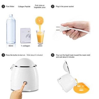 máy làm mặt nạ collagen tươi