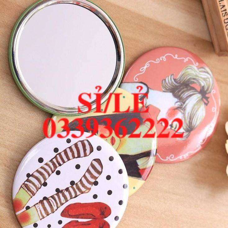 [ COCOLOVE ] Set 3 chiếc gương mini hình tròn gọn gàng (GM01)