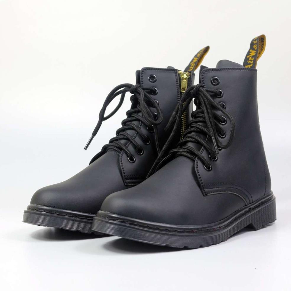 Giày Boots nam nữ Dr.051 Zip All Black 🏄