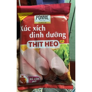 xúc xích thịt heo ponnie 5 cây 105g,175g.