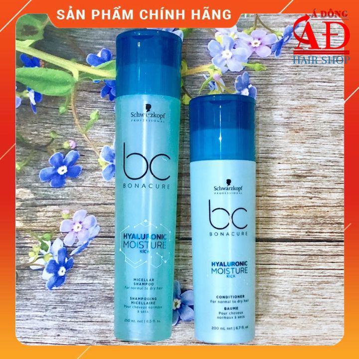 [Chính hãng] [Siêu rẻ] Dầu gội tóc xoăn Schwkopf BC Moisture Kick 250ml (ĐỨC)