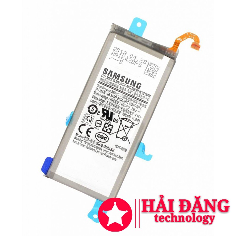 [Mã ELFLASH3 hoàn 10K xu đơn 20K] Pin Samsung Galaxy J8 2018