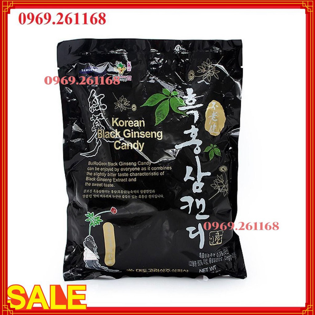 [Date 2022] Kẹo hắc sâm 250g Hàn Quốc