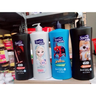 Sữa tắm dội toàn thân cho bé suave kid 828ml