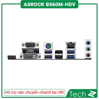 Mainboard ASROCK B560M HDV (Intel B560, Socket 1200, m-ATX, 2 khe Ram DDR4)
