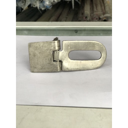 Bộ tai lật + tai khóa inox 304 dày đẹp lỗ khóa phi 12mm