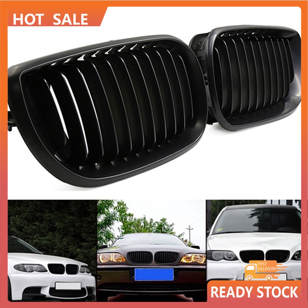 Set 2 TấM LướI TảN NhiệT GắN Mui Xe 02-05 BMW E46 318i 320i 325i 328i 330i