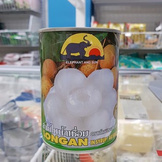 Nhãn ngâm con voi Thái Lan hộp 565 g