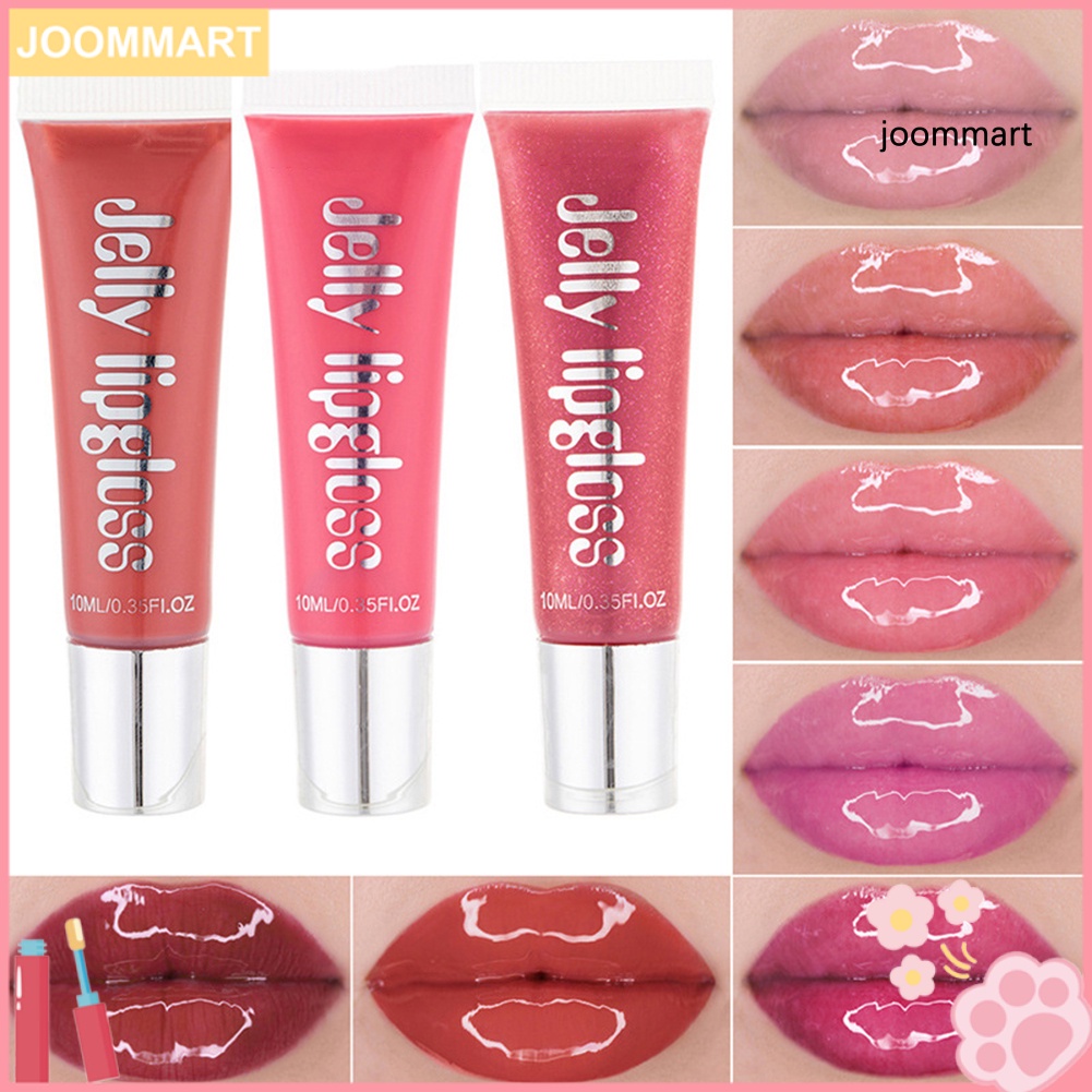 【JM】HANDAIYAn 10ml Candy Color Jelly Lip Gloss Plumper Moisturizing Liquid Lipstick