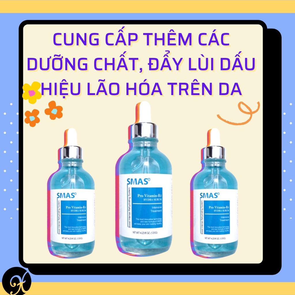 Tinh chất phục hồi ,cấp ẩm cho da Smas Pro Vitamin B5 Hydra Serum