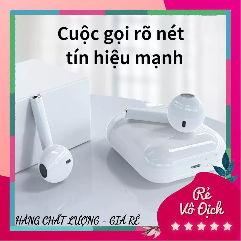 Tai Nghe Bluetooth Không Dây Nhét Tai I12 Kiêm Pin Sạc Dự Phòng aresshop