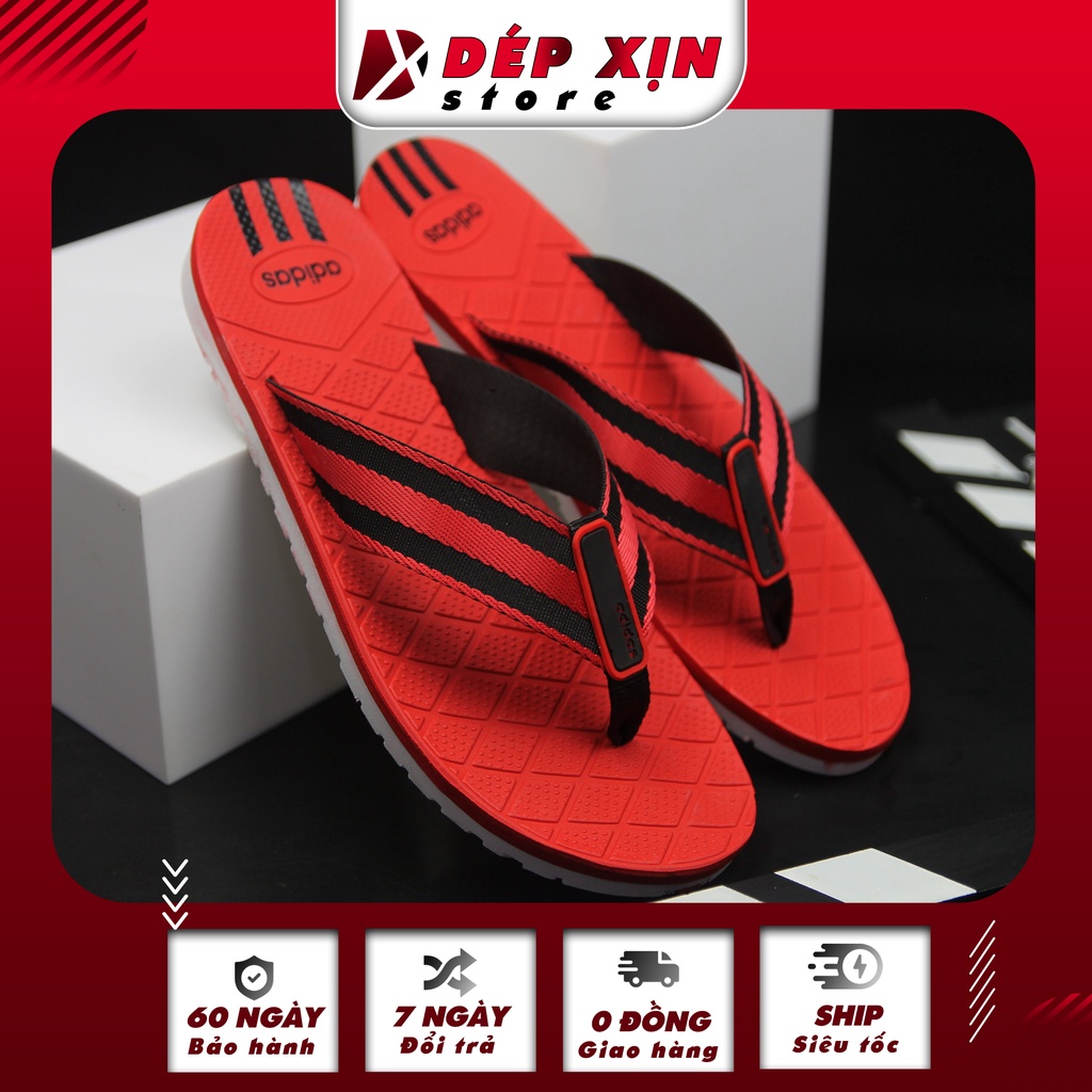 Dép Kẹp Adidas Thái Lan cao cấp đế TPR quai vải siêu bền nhẹ
