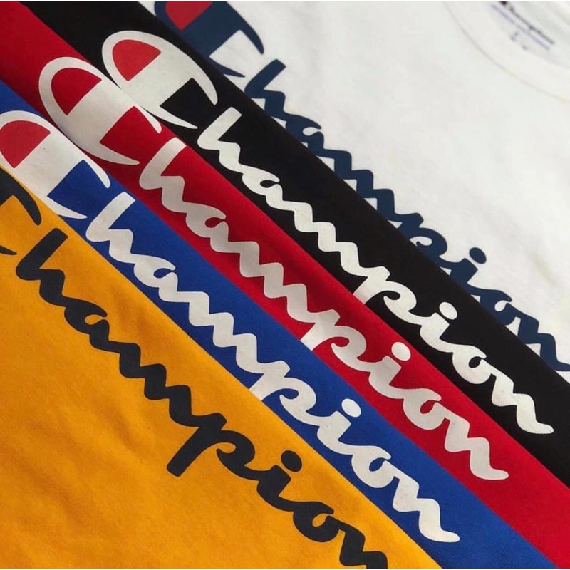 Áo thun CHAMPION Printed Logo tagless unisex Chính Hãng