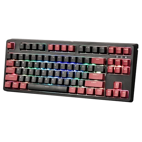 Bàn phím cơ chơi game có dây E-DRA EK387 RGB Dark Warrior - Bản 2022 - Led RGB - E-Dra Switch - Cáp TypeC
