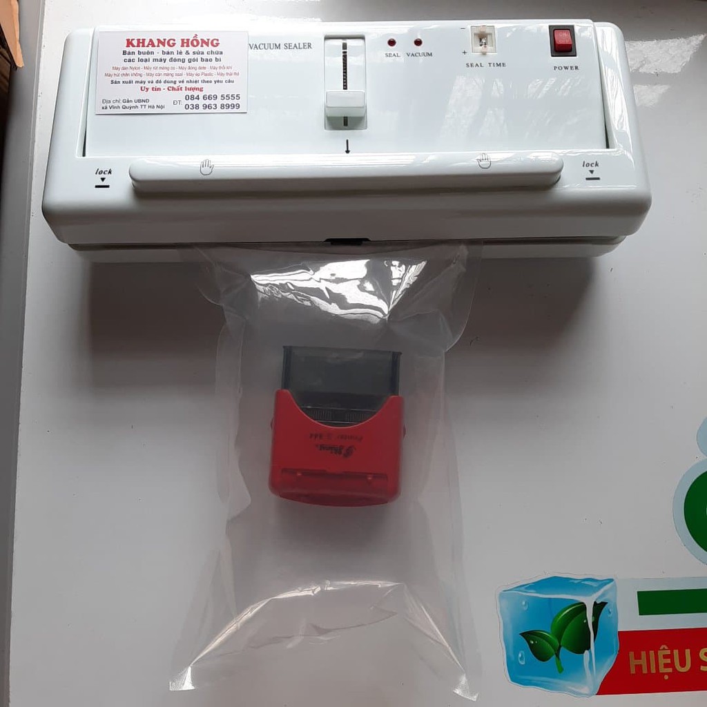 Máy Thổi Khí Và Hàn Miệng Túi Nilon