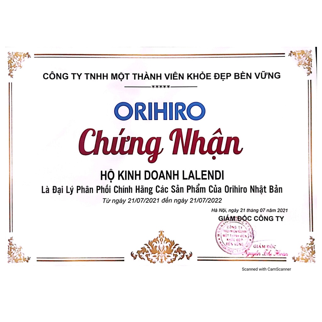 Tinh chất hàu biển Orihiro, thực phẩm chức năng hỗ trợ sinh lý nam giới, chính hãng Nhật Bản (120v) | Lalendi Store