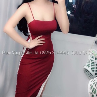 Đầm body 2 dây