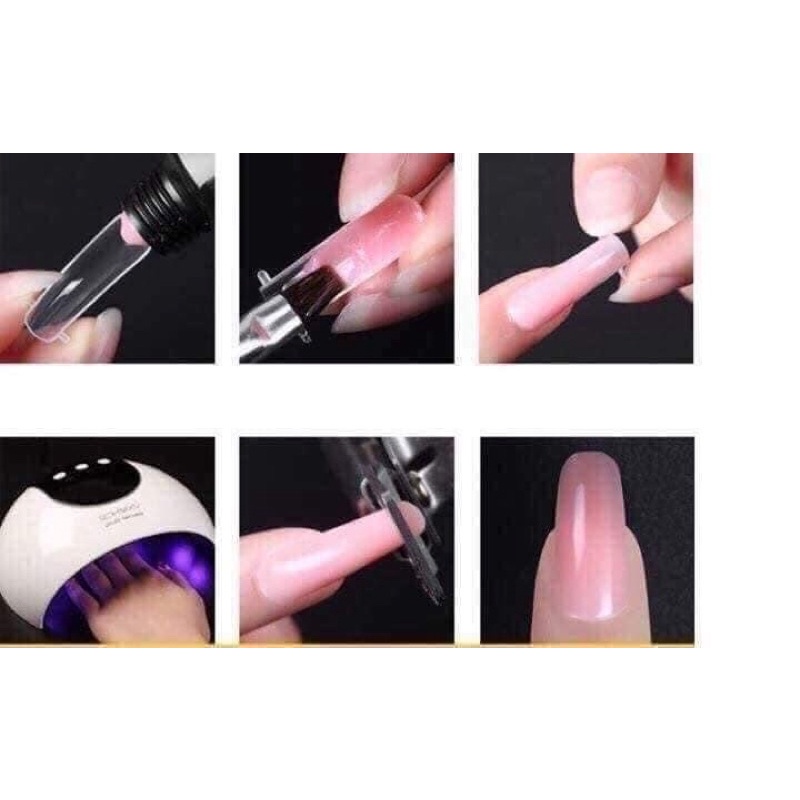 gel gôm úp móng nối móng định hình
