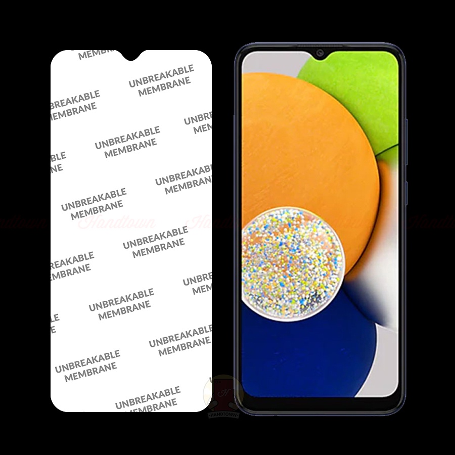 Miếng dán PPF Samsung Galaxy A03 Bảo Vệ Máy Chống Xước Chống Nước Chống Vân Tự Phục Hồi Cao Cấp Handtown