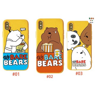 Ốp Dẻo Gấu Bare Bears Kute - M135