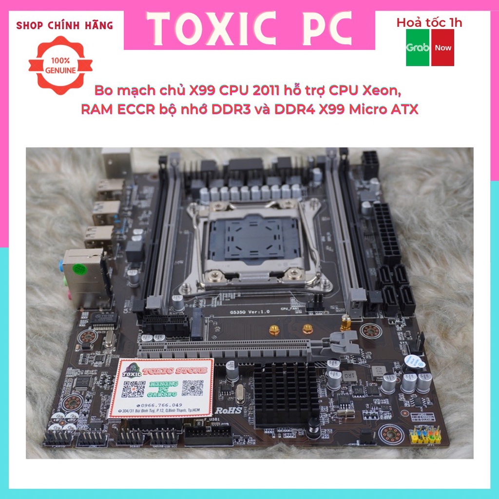 Bo mạch chủ X99 CPU 2011 hỗ trợ CPU Xeon, RAM ECCR bộ nhớ DDR3 và DDR4 X99 Micro ATX | BigBuy360 - bigbuy360.vn