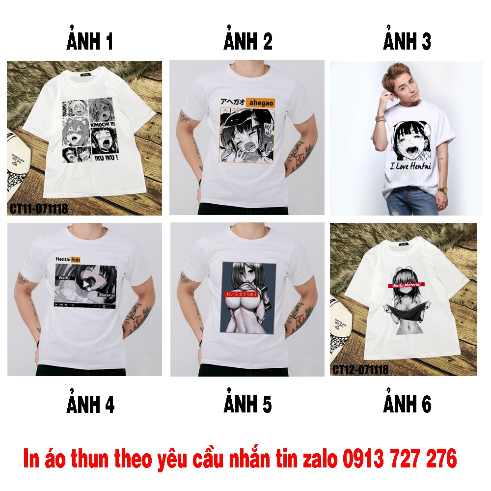 Áo Thun Hentai Anime Ecchi