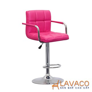 Ghế bar nệm chân cao có tay vịn –417