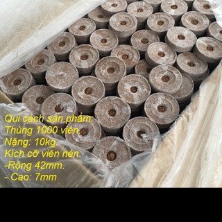 Thùng viên nén xơ dừa- 1000 viên