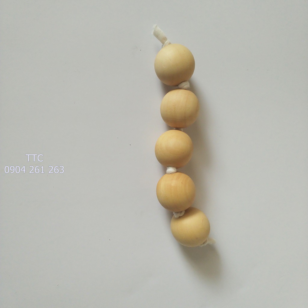 Chuỗi hạt gỗ - montessori