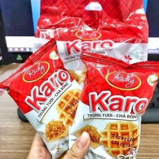 Bánh karo chà bông