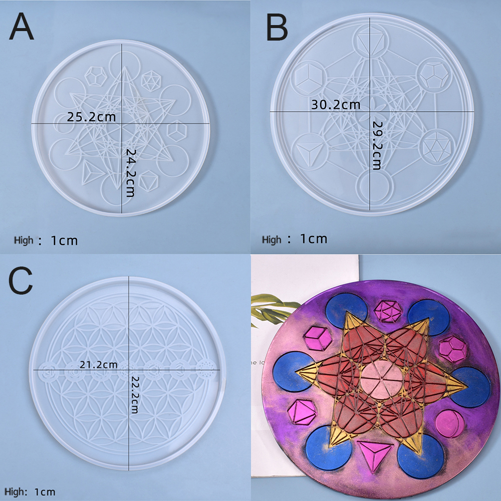 Khuôn Silicone Tạo Hình Làm Lá Bài Tarot Thủ Công Diy