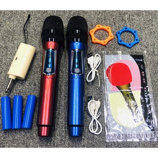 ️🔥QUỐC TẾ🔥 Cặp Micro không dây UHF wireless 💦BH 12 tháng