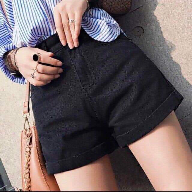 Quần short kaki lật lai nữ | BigBuy360 - bigbuy360.vn