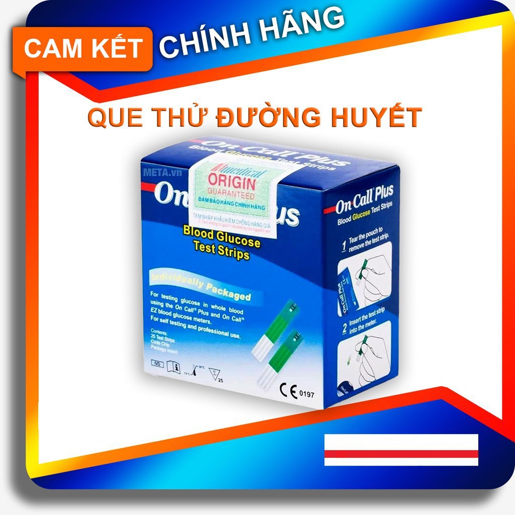 On Call Plus |Que thử đường huyết On Call Plus