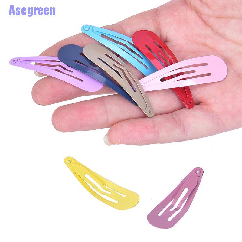 Set 50 Kẹp Tóc Kim Loại Nhiều Màu Sắc