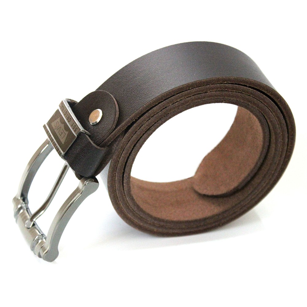 Thắt Lưng Da Bò Thật Màu Nâu - Bảo Hành 3 Năm - Andromeda
