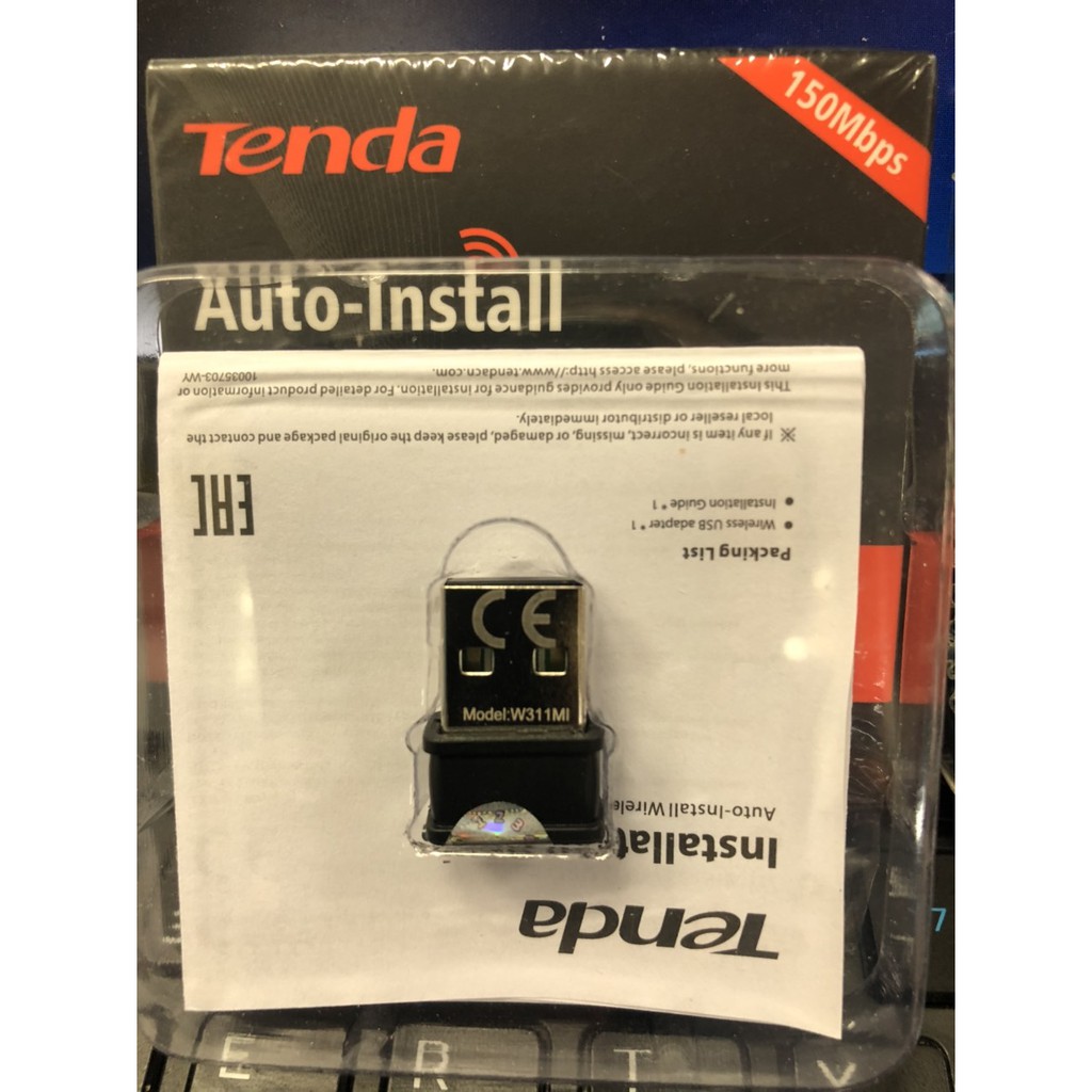 USB thu Wifi Tenda W311Mi Mini (Không anten, 150Mbps). Hàng Chính Hãng | BigBuy360 - bigbuy360.vn