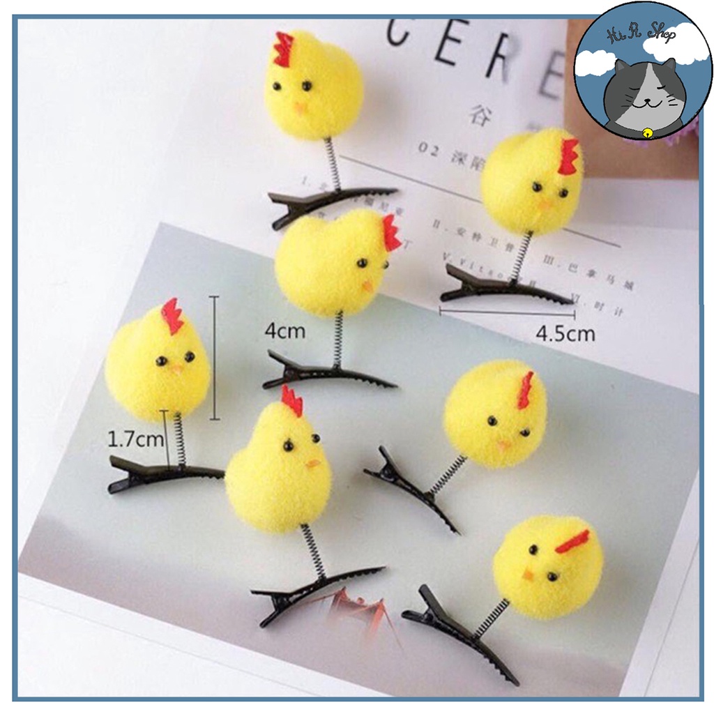 Kẹp Tóc Hình Chú Vịt Con Dễ Thương Và Ngộ Nghĩnh