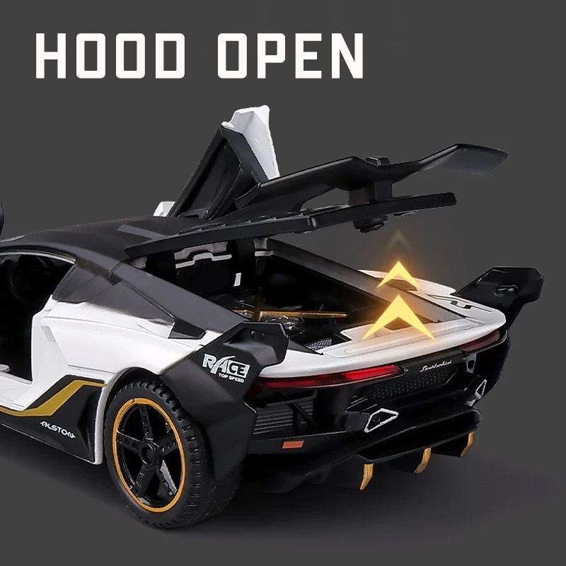 Mô Hình Xe Ô Tô Lamborghini SC18 Tỉ Lệ 1: 32 Cao Cấp